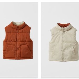 Zara Boys Water Repellent Reversible Vest